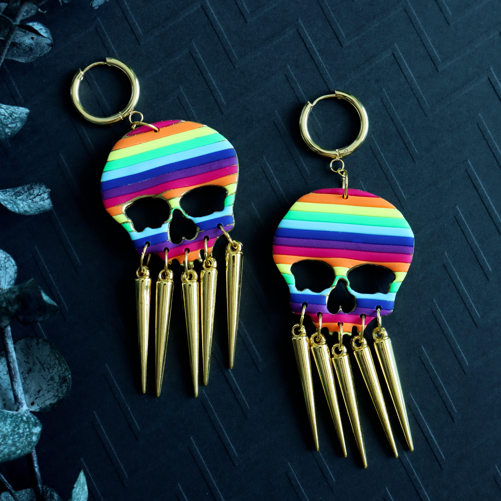 Rainbow Skulls